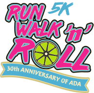 Inaugural Run Walk and Roll 5K Logo